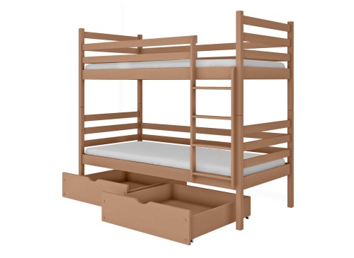 NEMO 80x180 cinnamon bunk bed Lano Furniture
