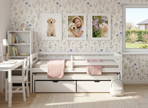 SENSO 80x160 white double trundle bed Lano Furniture