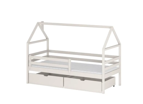 ARON 80x160 cotton children's bed single house Lano Furniture