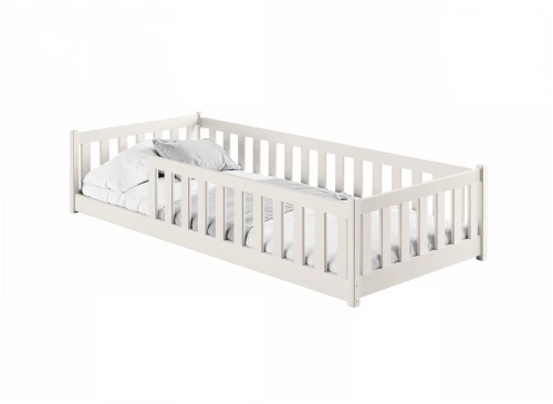 BELLA 90x190 Cotton Montessori Floor Bed for Children Lano Furniture