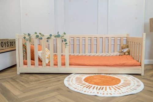 CONCEPT 80x200 pine montessori floor cot bed Lano Furniture