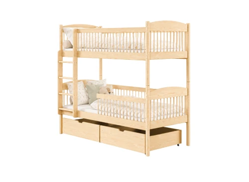 LUNA 90x200 pine bunk bed Lano Furniture