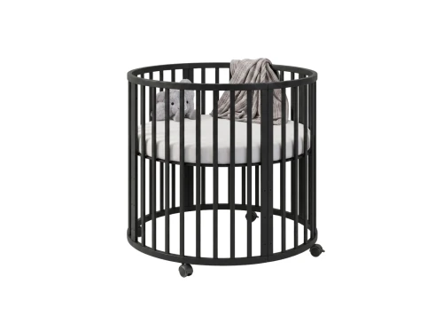 HANIA 90 black cot bed Lano Furniture