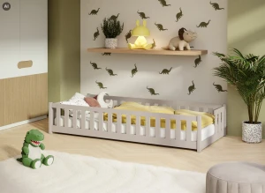 ZOYA 80x200 cashmere single children's bed Lano Furniture