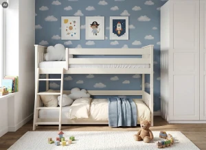 KEVIN 90x200 Cotton Bunk Bed