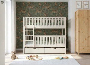 KSAWERY 80x180 cotton bunk bed Lano Meble