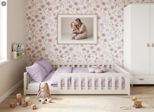 MATI 140x200 cotton Montessori floor bed for children Lano Meble