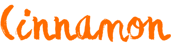 Chalk lettering “cinnamon”