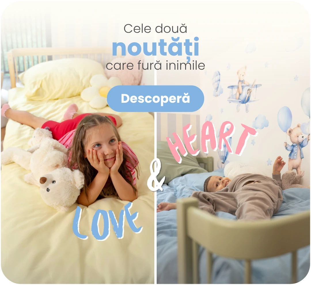 Noutăți pentru cei mici – HEART și LOVE