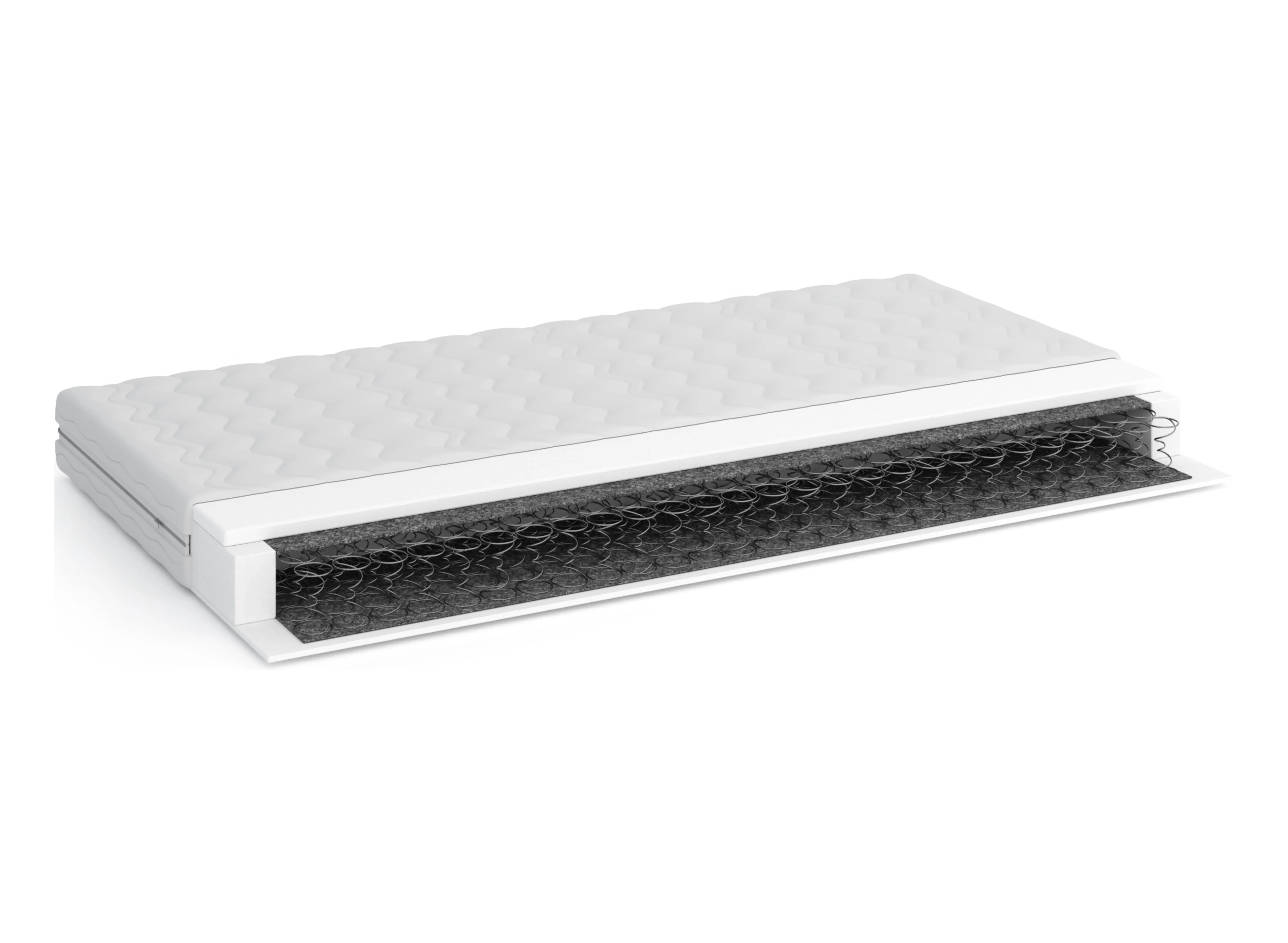 CAPRI 90x190 de duritate medie 13 cm saltea cu arcuri Bonell Lano Mobila