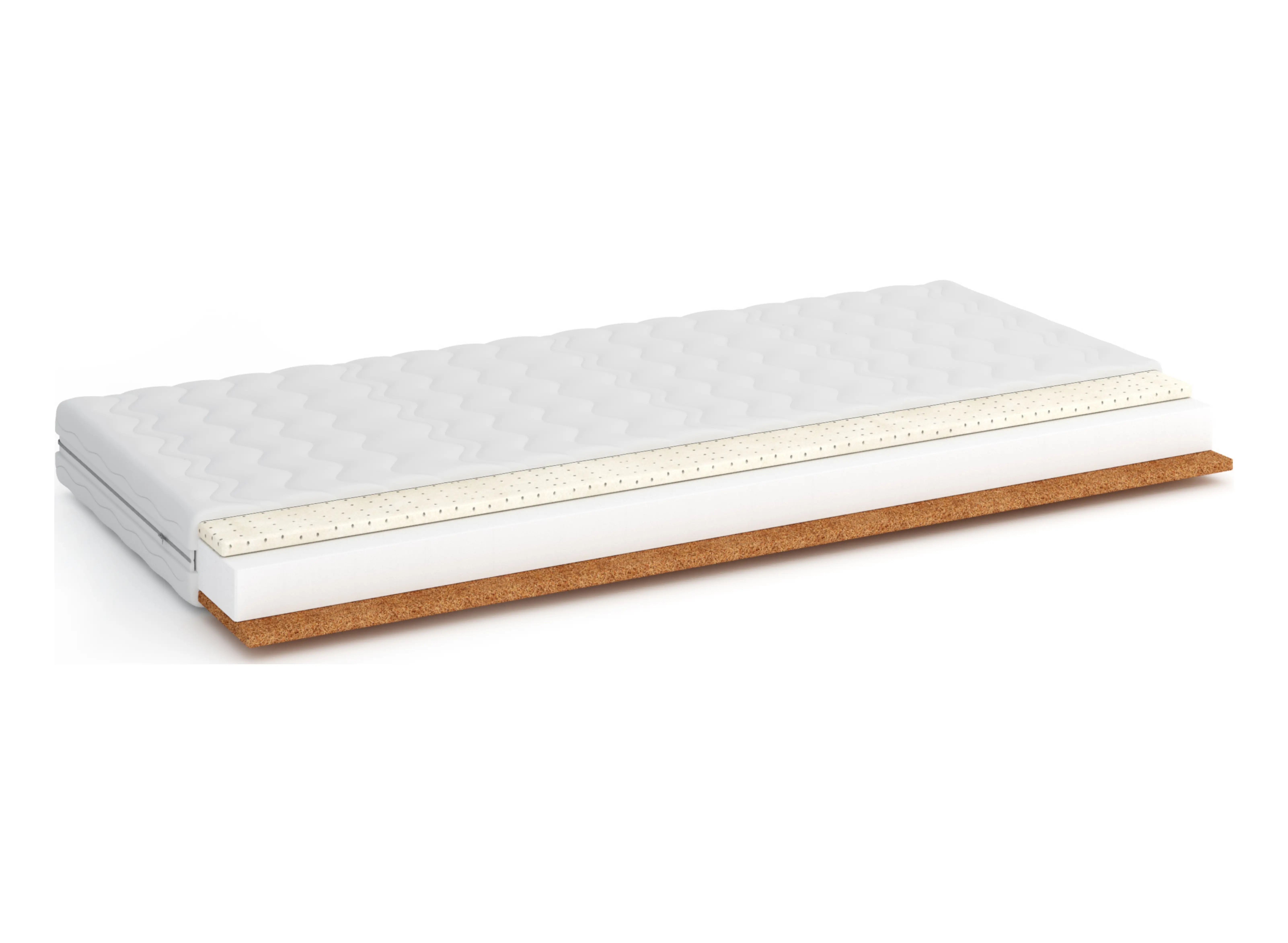 DREAM 90x190 mediu ferm 8 cm saltea de spumă cu cocos și latex Lano Mobila
